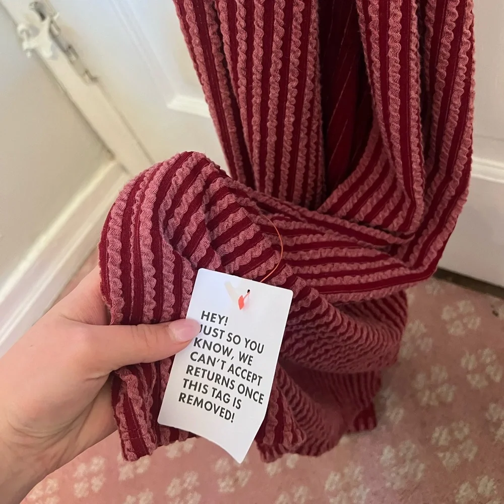 Long sleeve two toned maxi dress - Picture 7 of 8